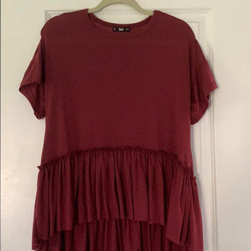 Ruffle Casual Blouse